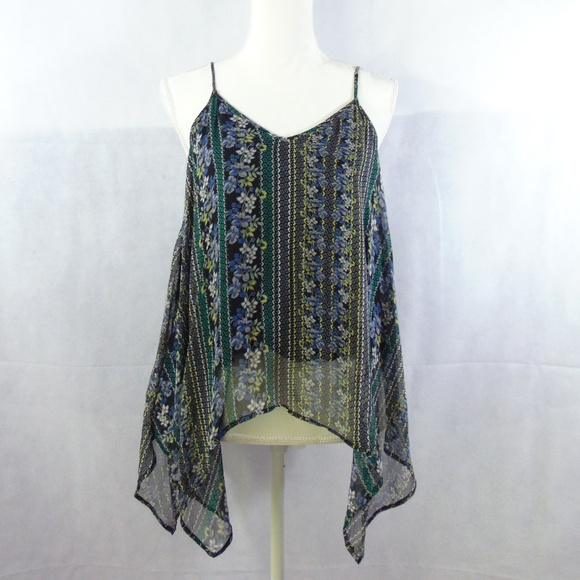 ella moss boho flowy tank - Picture 1 of 6